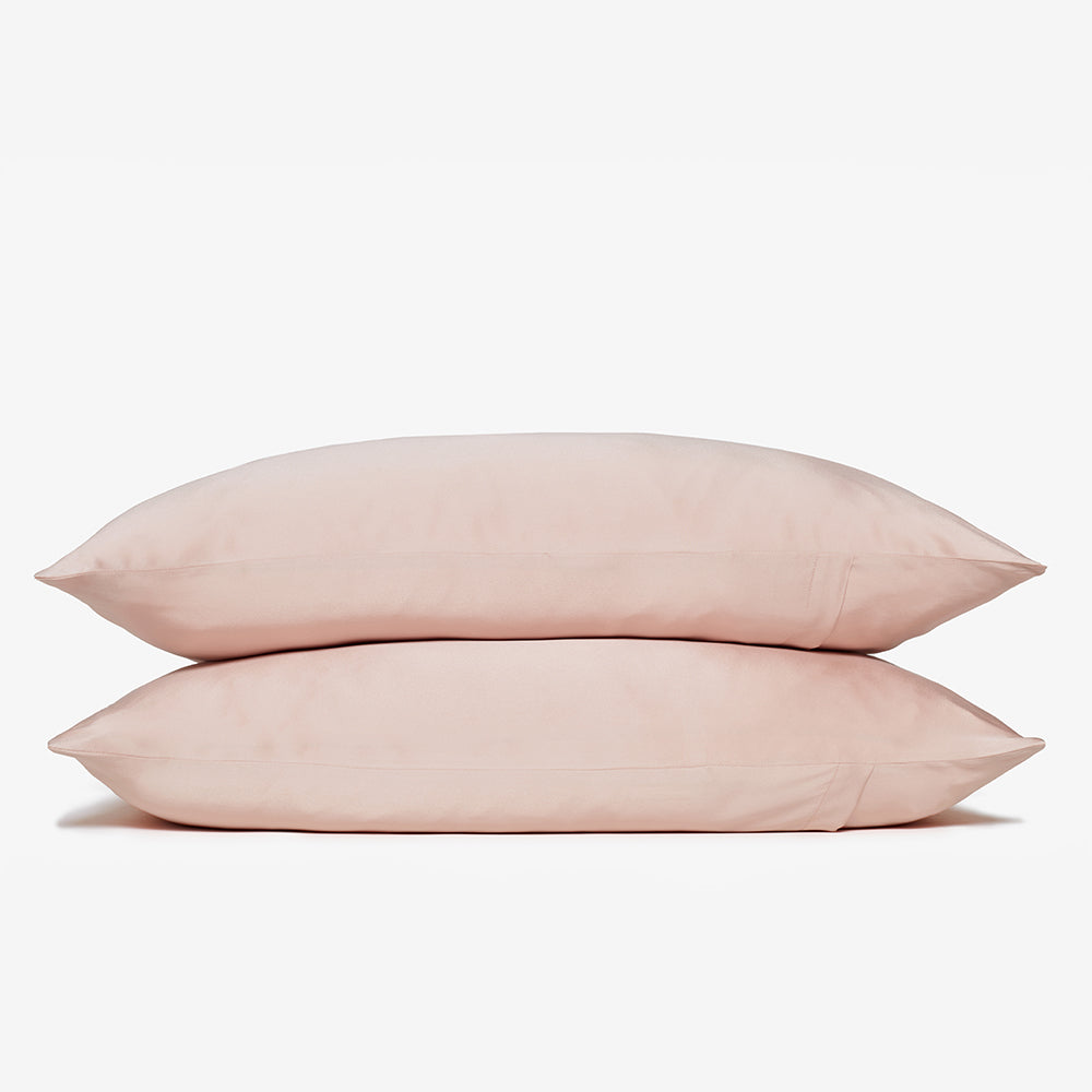 silk pillowcase in blush